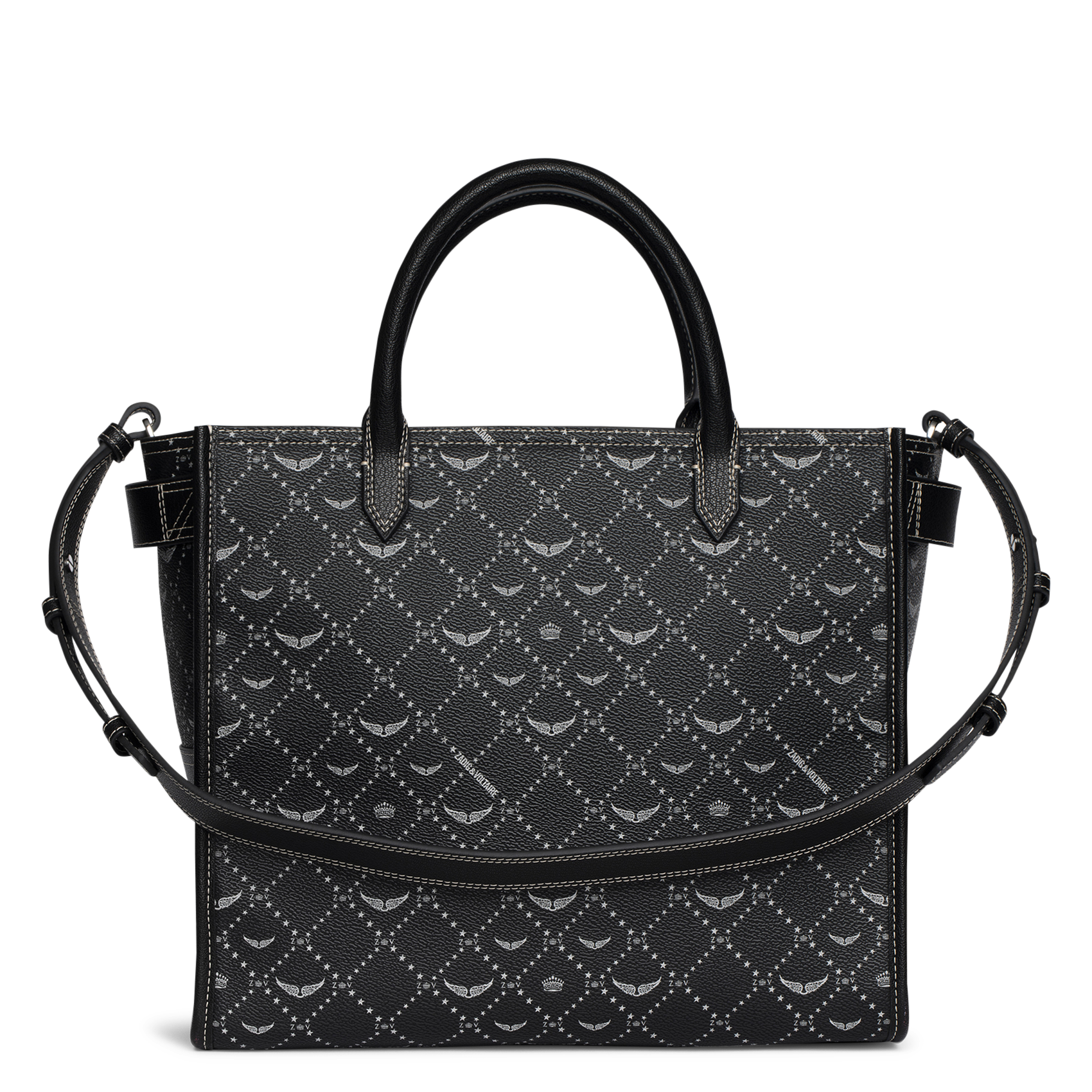 Shopper met monogram ZADIG&VOLTAIRE Zwart