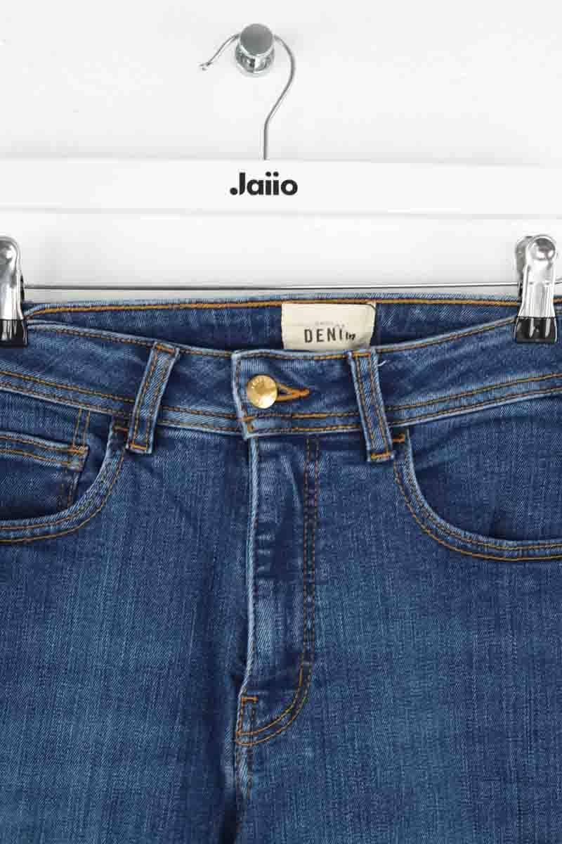 Cotton skinny jeans SEZANE - Seconde main Blue