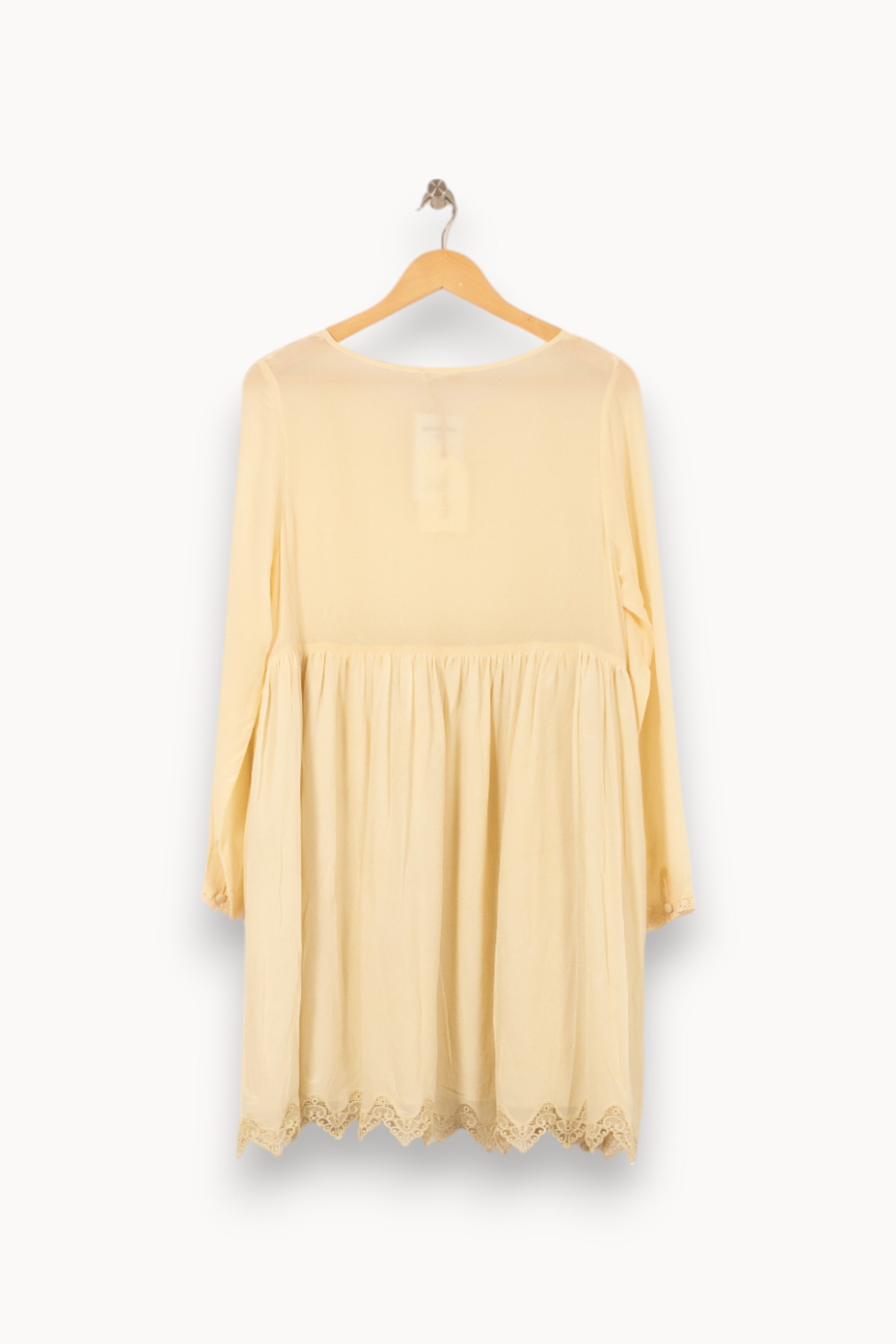 Midi dress LOUISE MISHA - Seconde Main Yellow
