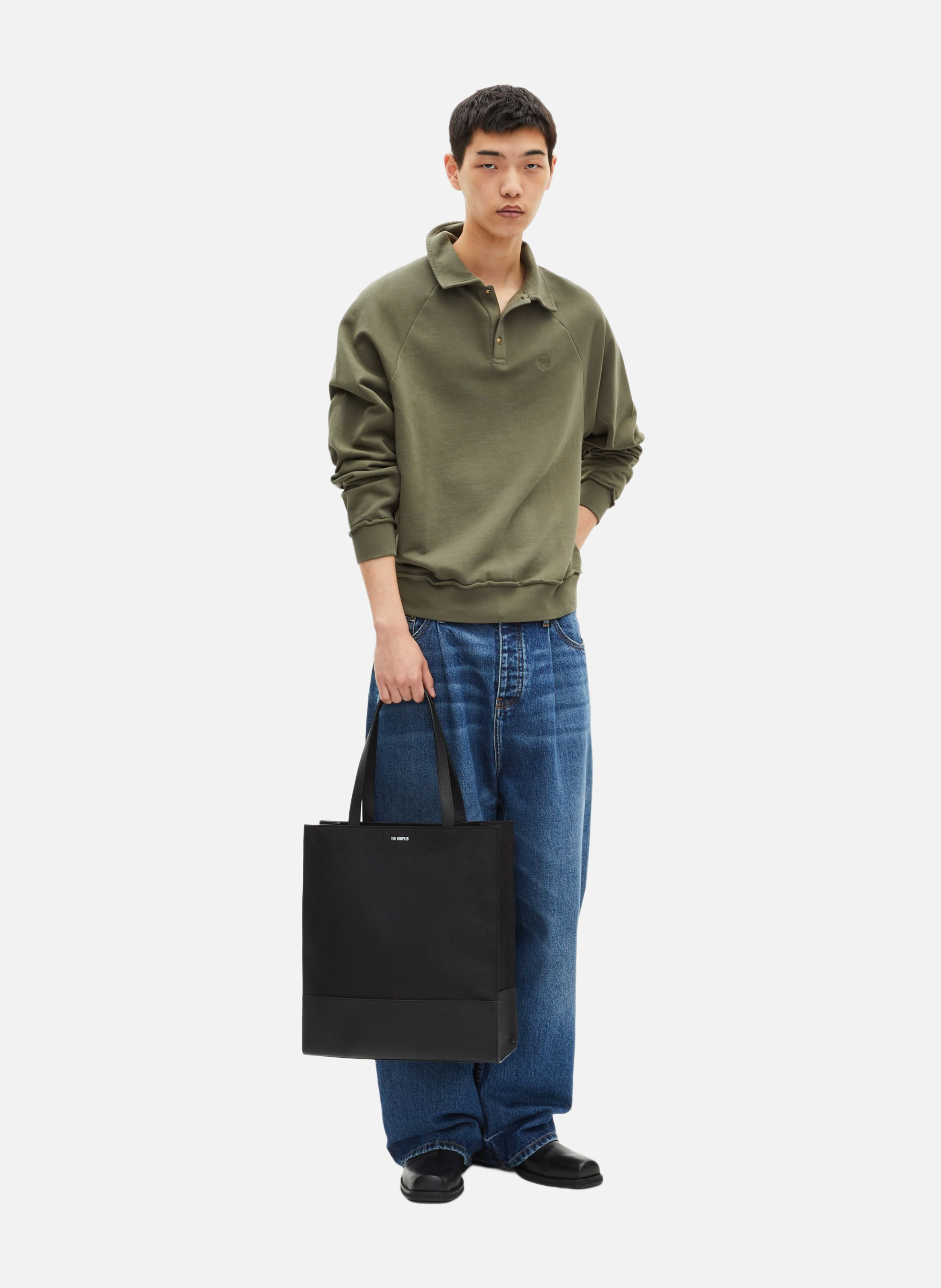 Polo collar sweatshirt THE KOOPLES Green