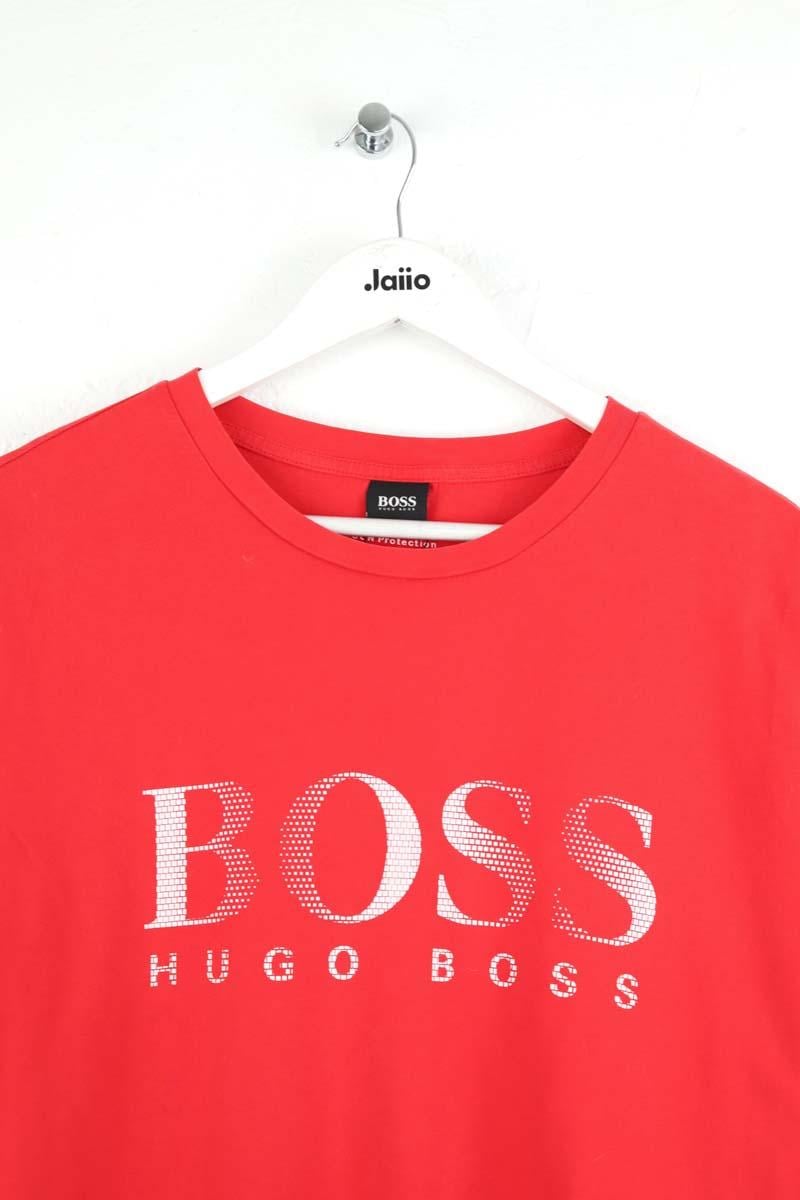 Cotton T-shirt BOSS - SECONDE MAIN Red