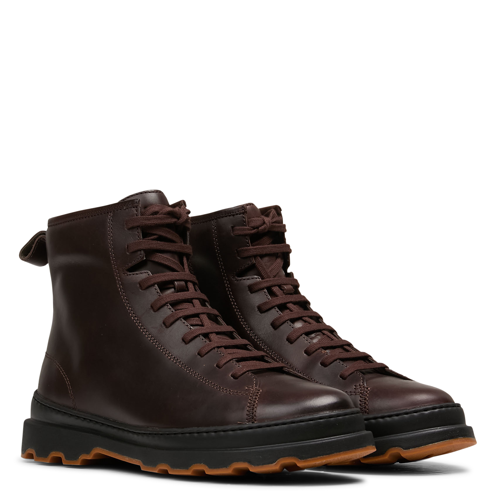 Boots en cuir CAMPER Marron