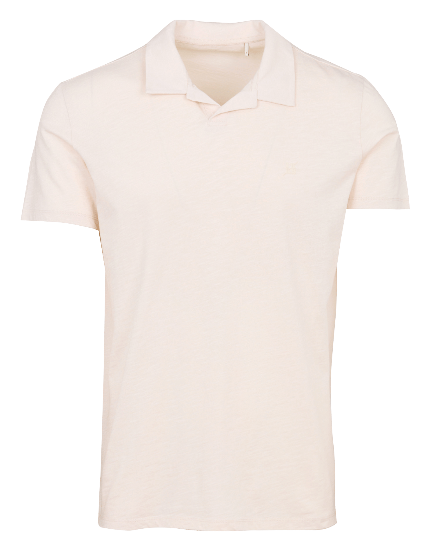 Polo manches courtes uni IKKS Blanc