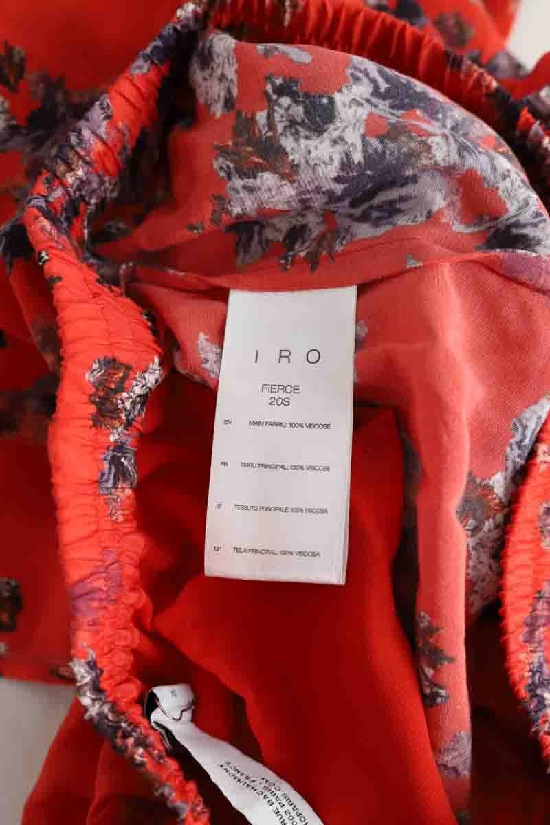 Wide trousers IRO - Seconde Main Red