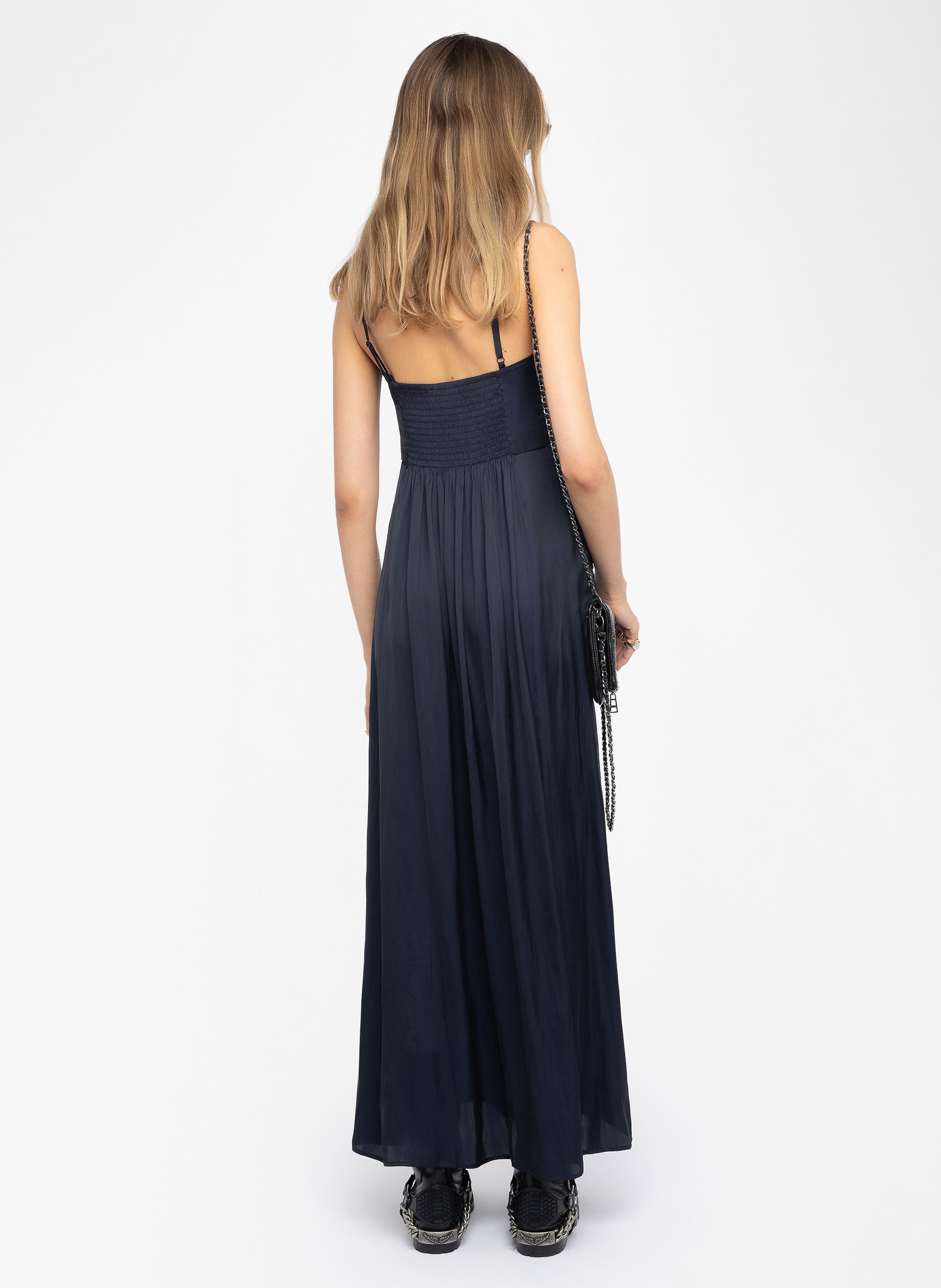 Robe longue ample fluide ZADIG&VOLTAIRE Bleu