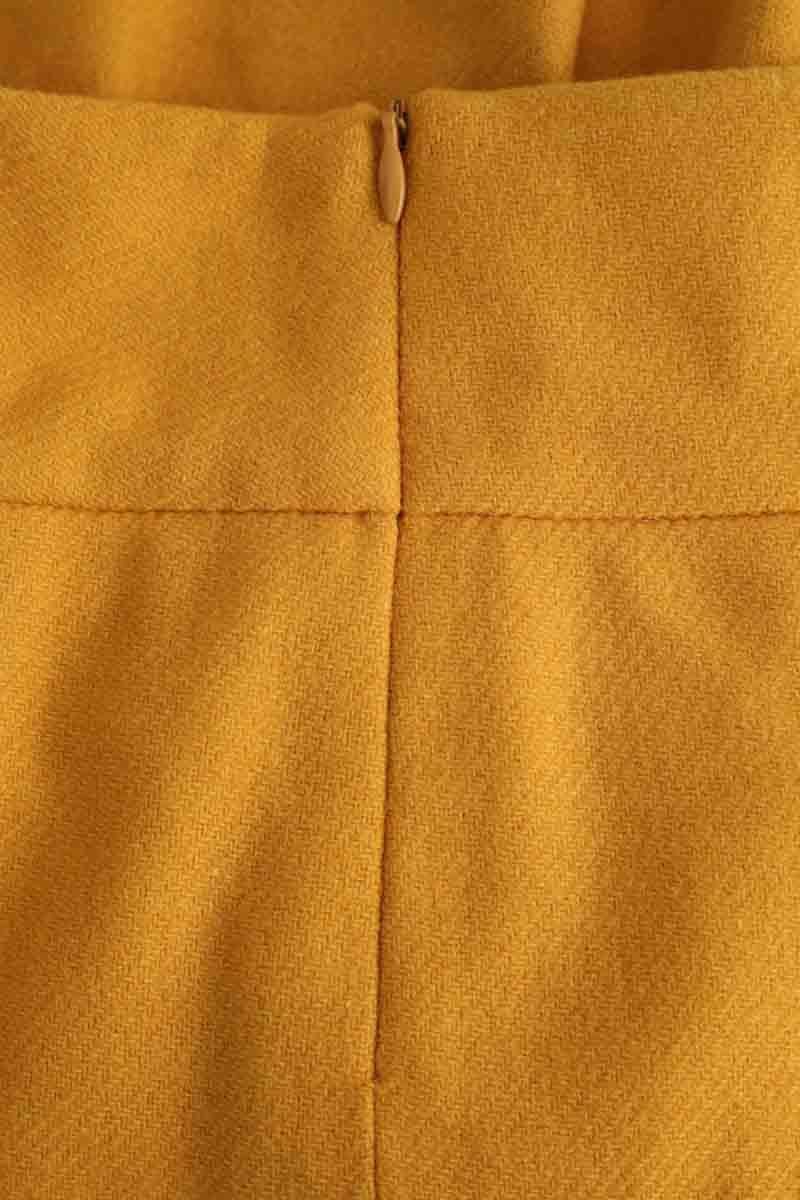 Mini skirt AGNES B. - Seconde Main Yellow