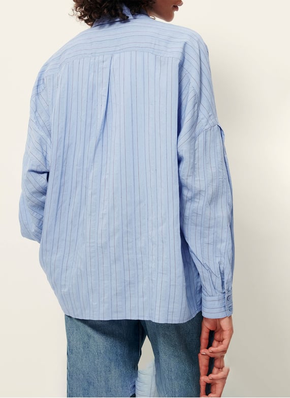 Chemise col classique Dazik Bleu Sessun - Femme | Place des Tendances Chemise col classique Dazik Bleu Sessun - Femme | Place des Tendances