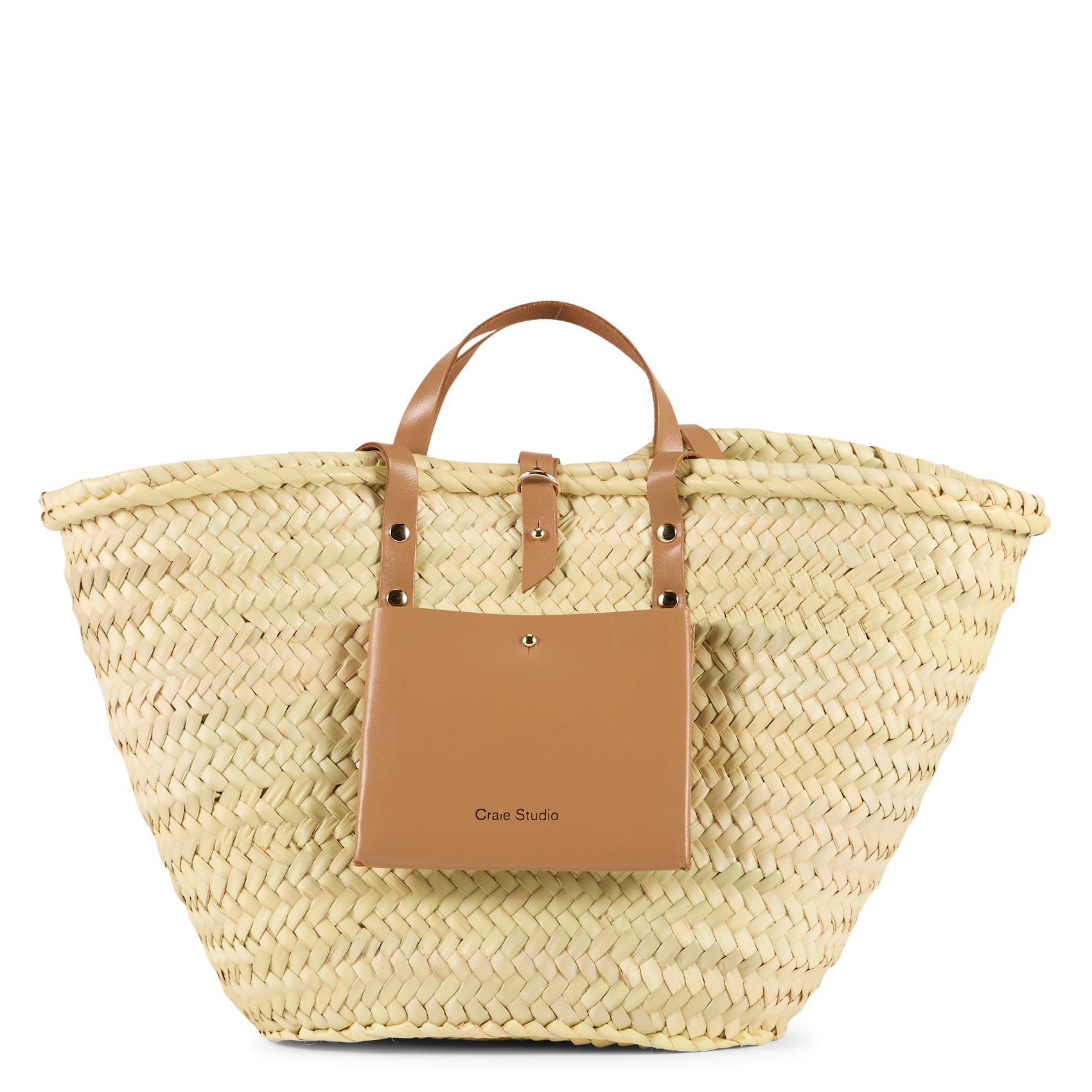 Gevlochten mand van doum CRAIE STUDIO