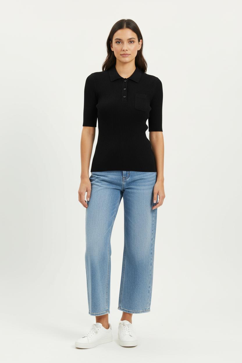 Maille TARA JARMON - Seconde Main Bleu