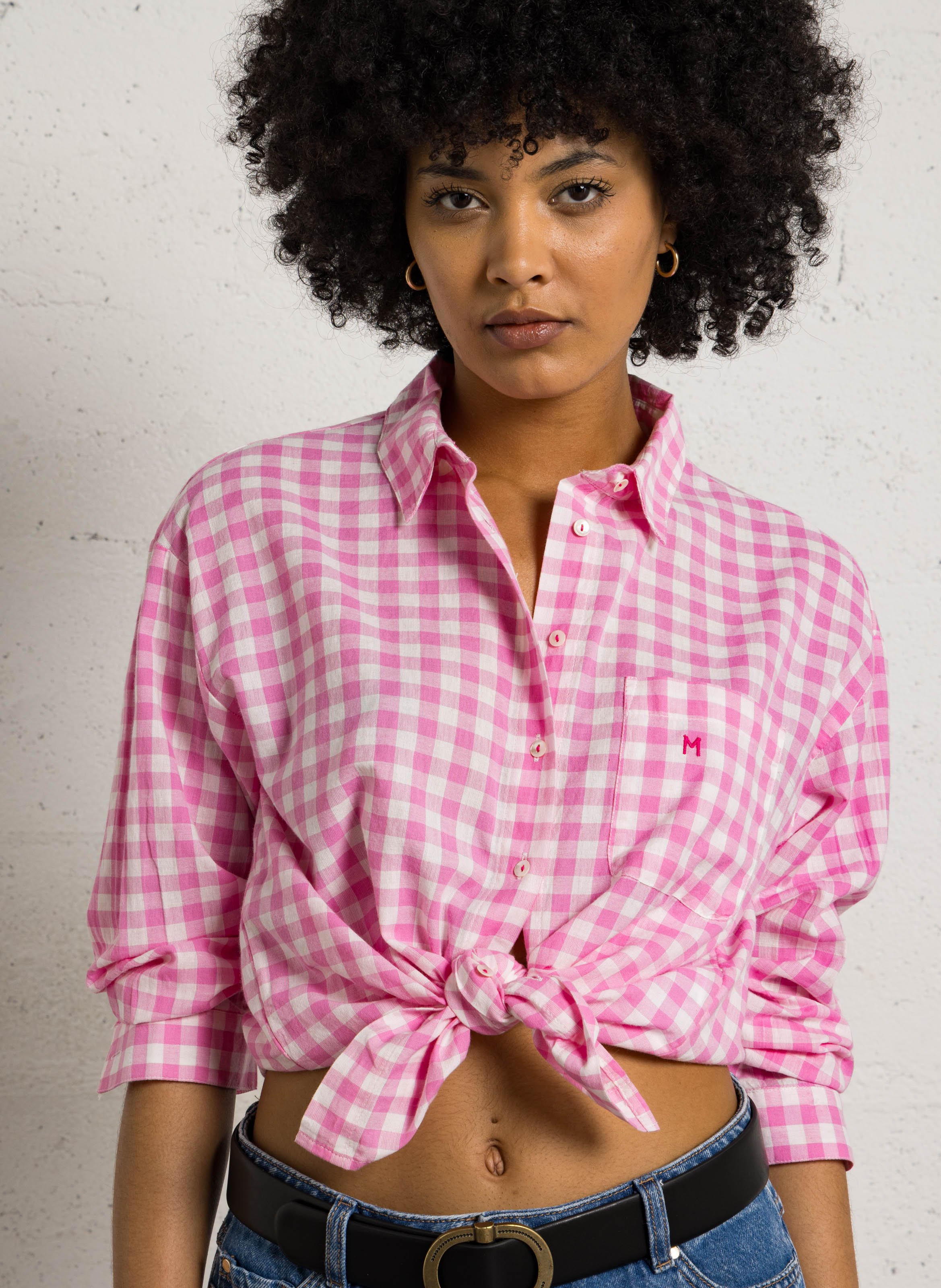 Blouse Barstow MAISON 123 Roze