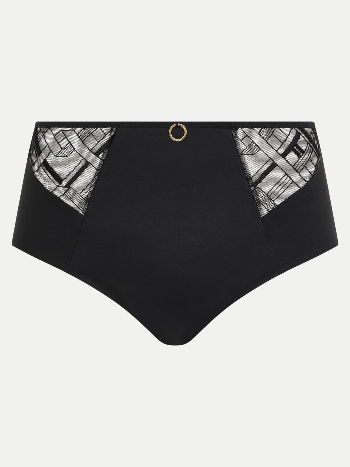 High-waisted panties CHANTELLE Black
