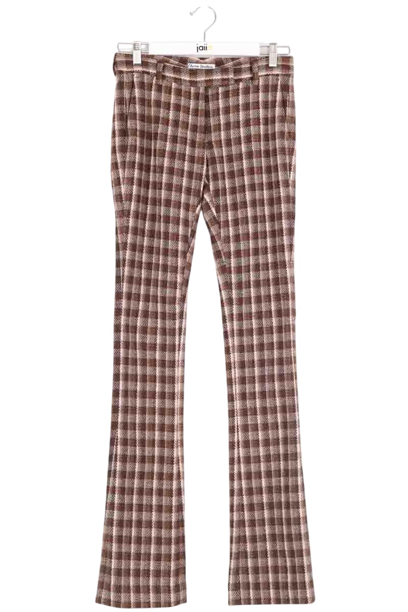 Straight-leg pants ACNE STUDIOS - Seconde Main Brown