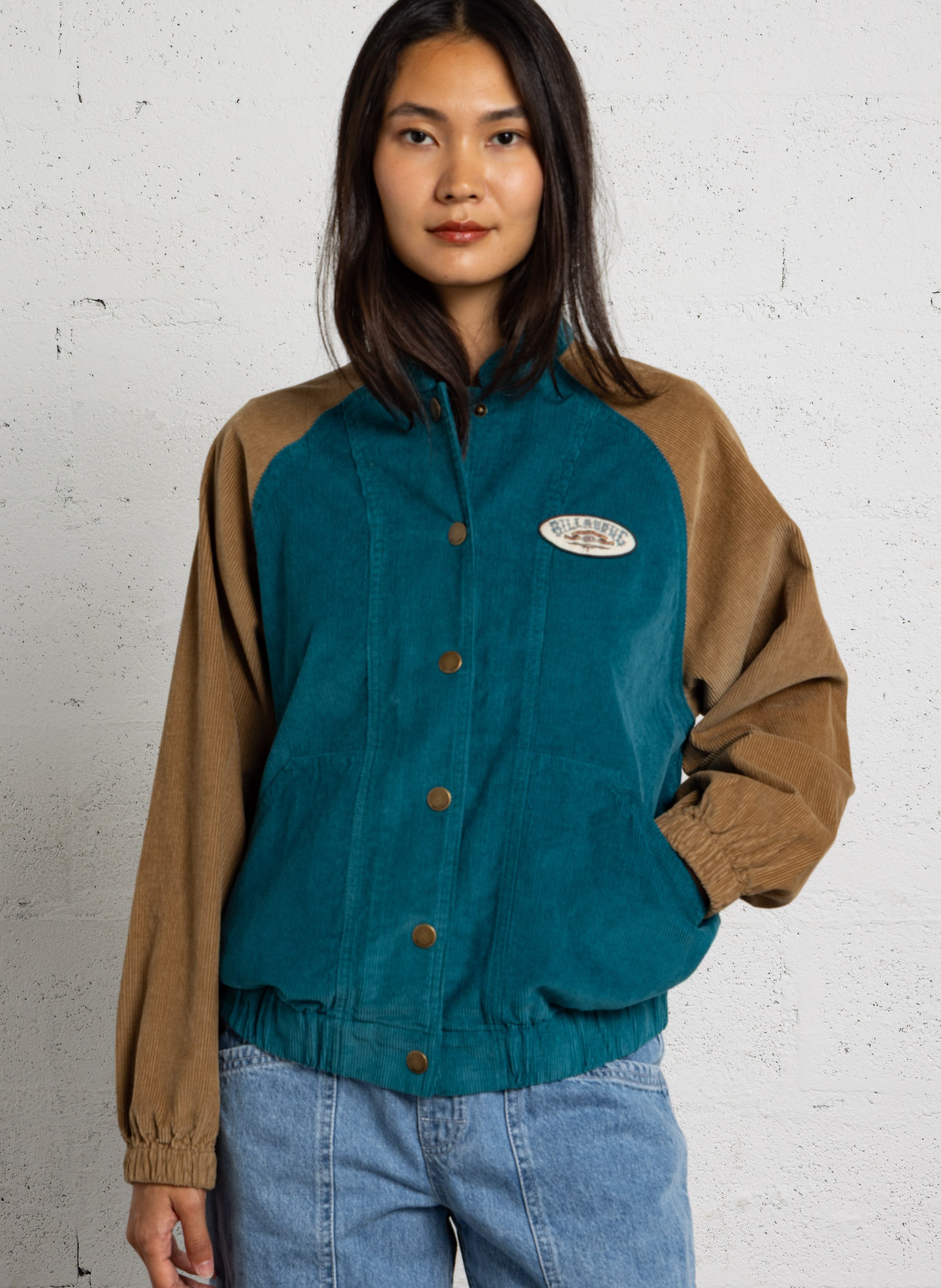 Veste oversize en coton côtelé BILLABONG Multicolore