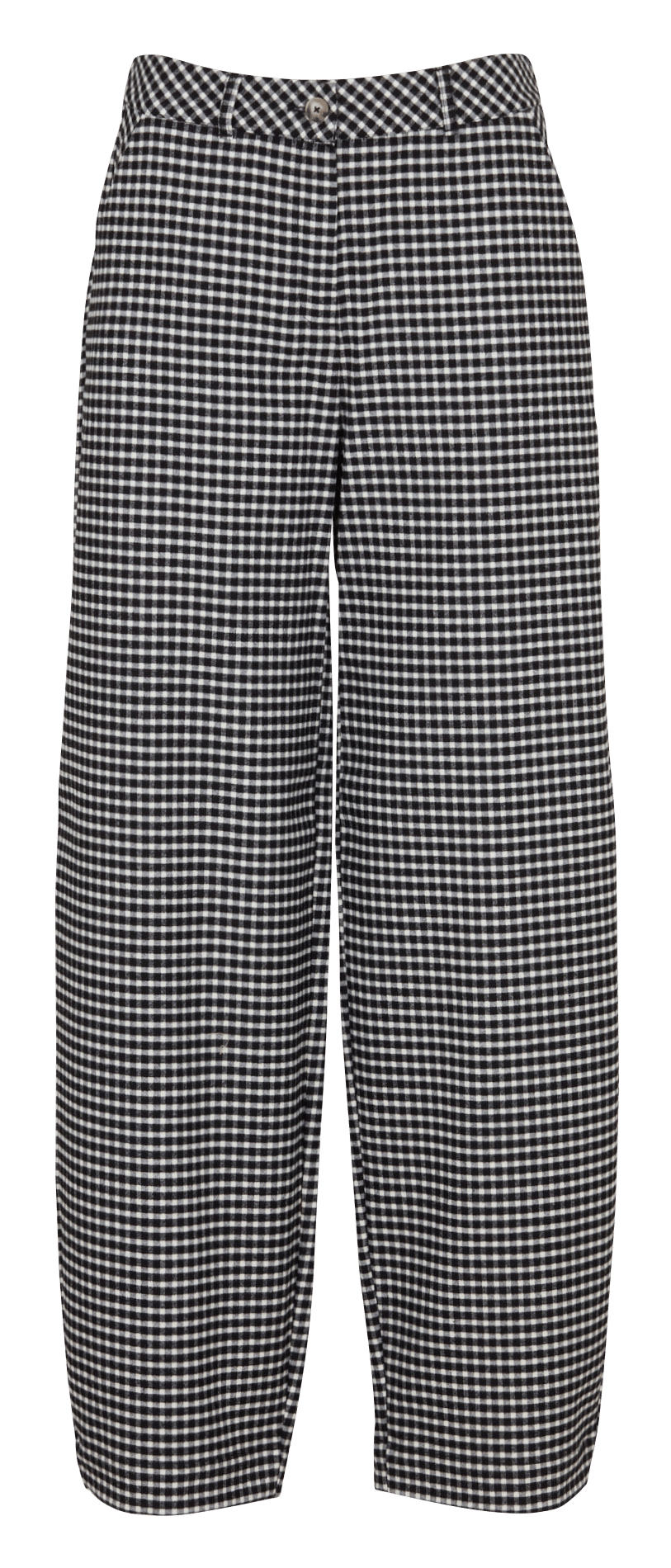 Rechte broek met motieven COTELAC ACOTE Zwart