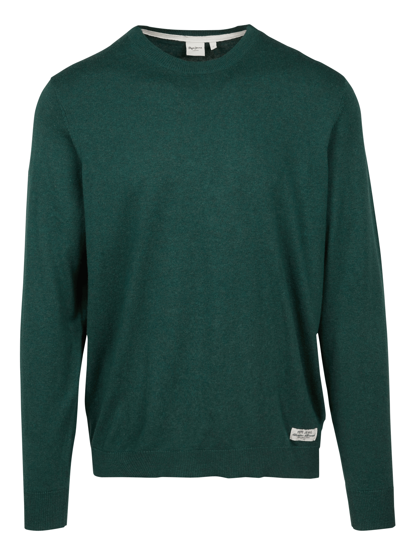 Gerader Rundhalsausschnitt-Pullover uni PEPE JEANS Grun