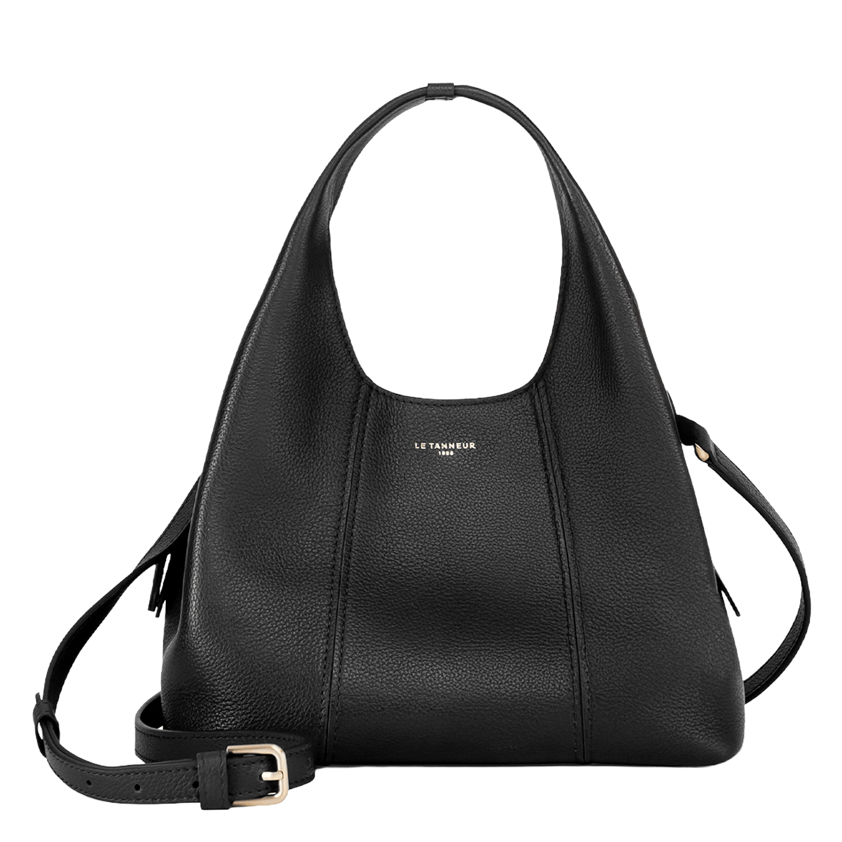 Sac bandoulière en cuir grainé  LE TANNEUR