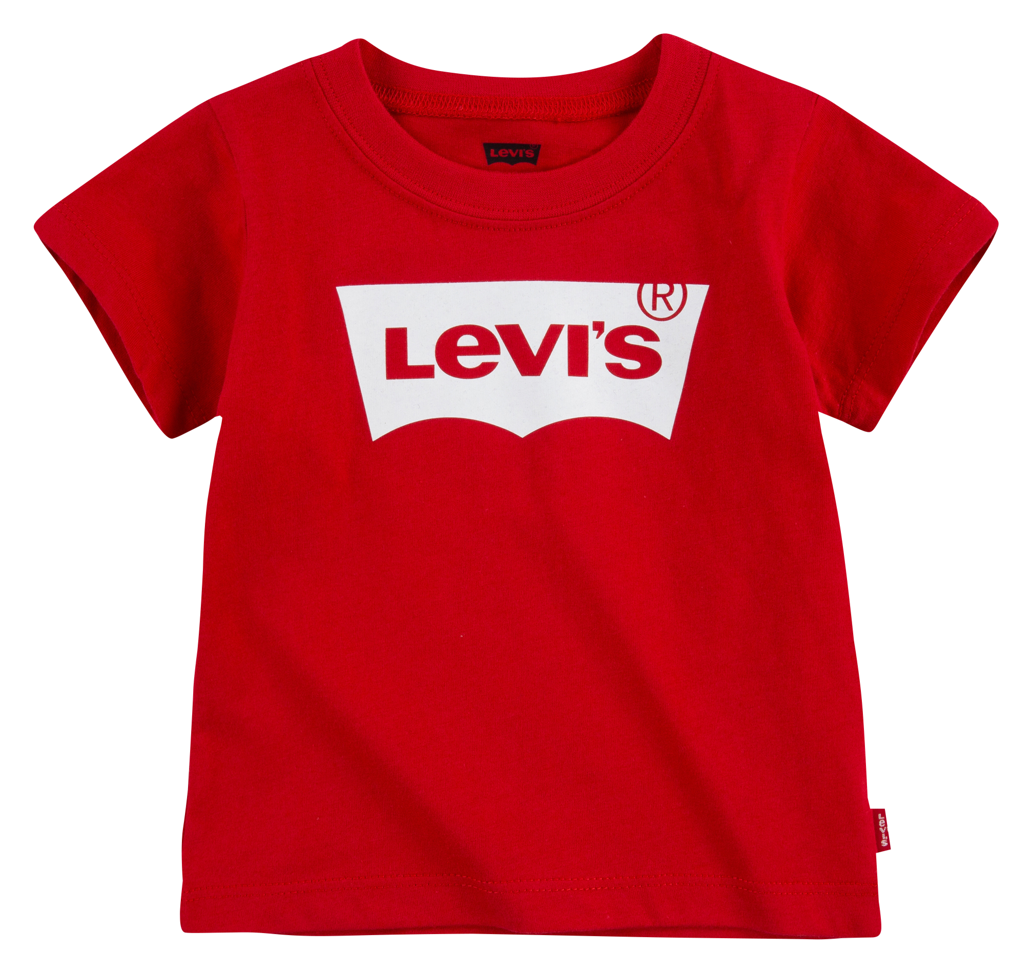 Tee-shirt col rond imprimé en coton mélangé LEVI'S KIDS