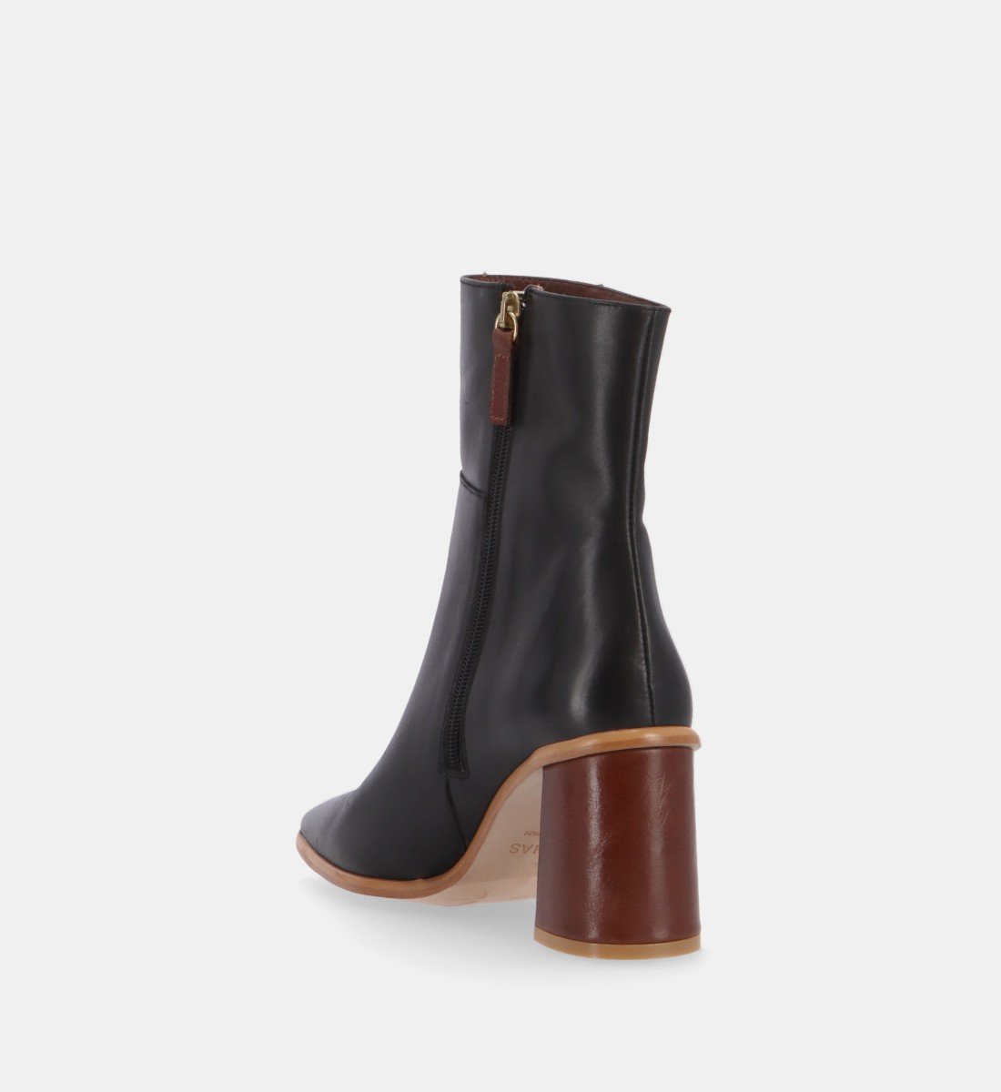 Leather mid-calf boots ALOHAS Black