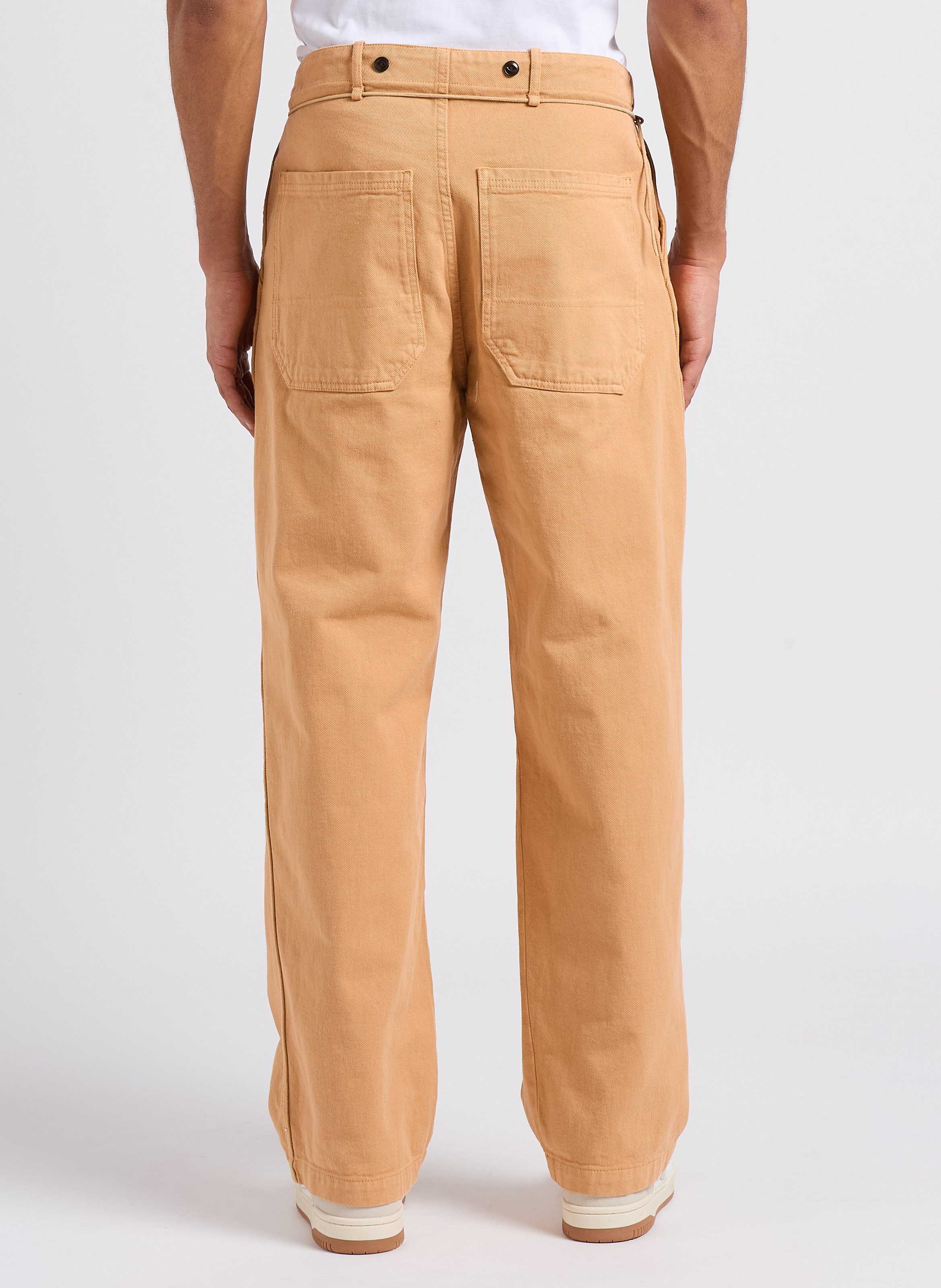 Pantalon large en coton HOMECORE Rose