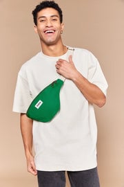 Cotton waist bag | Green HINDBAG Men