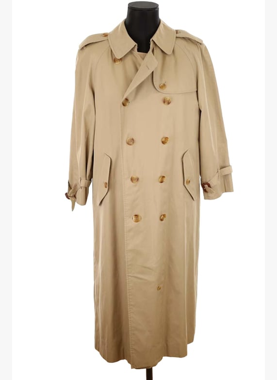Burberry coat second hand discount
