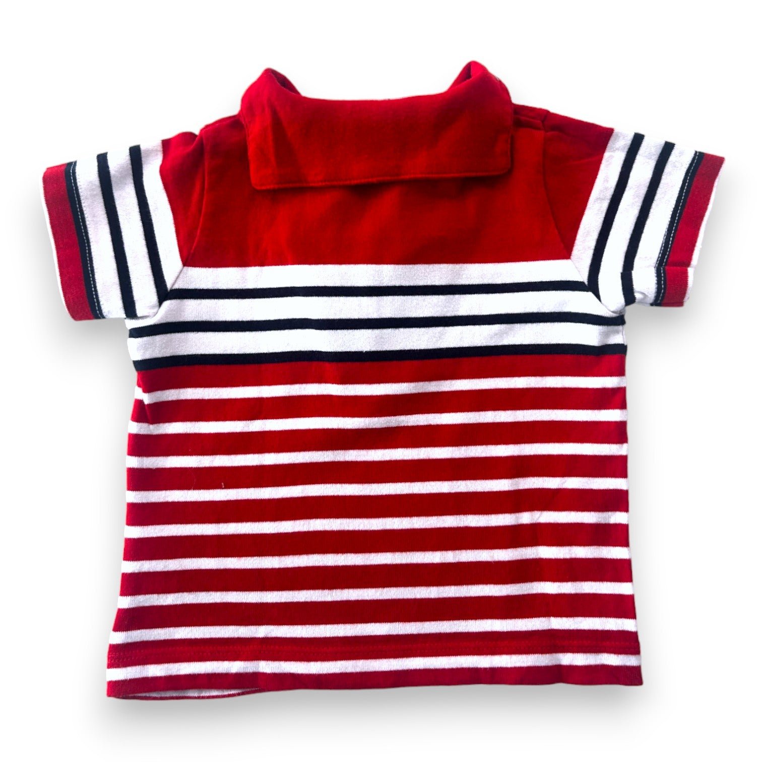Red Baby T-shirt - 12 months PETIT BATEAU - Seconde Main Red