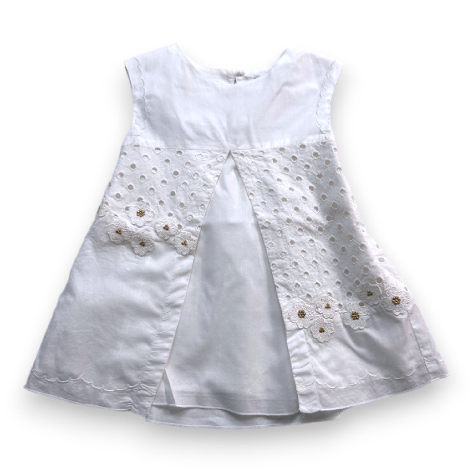 White Baby Dress - 12 months MARC JACOBS - Seconde Main White