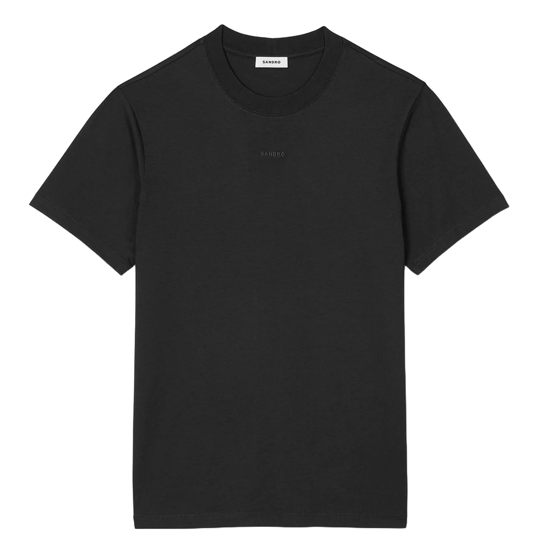 Recht, katoenen T-shirt SANDRO