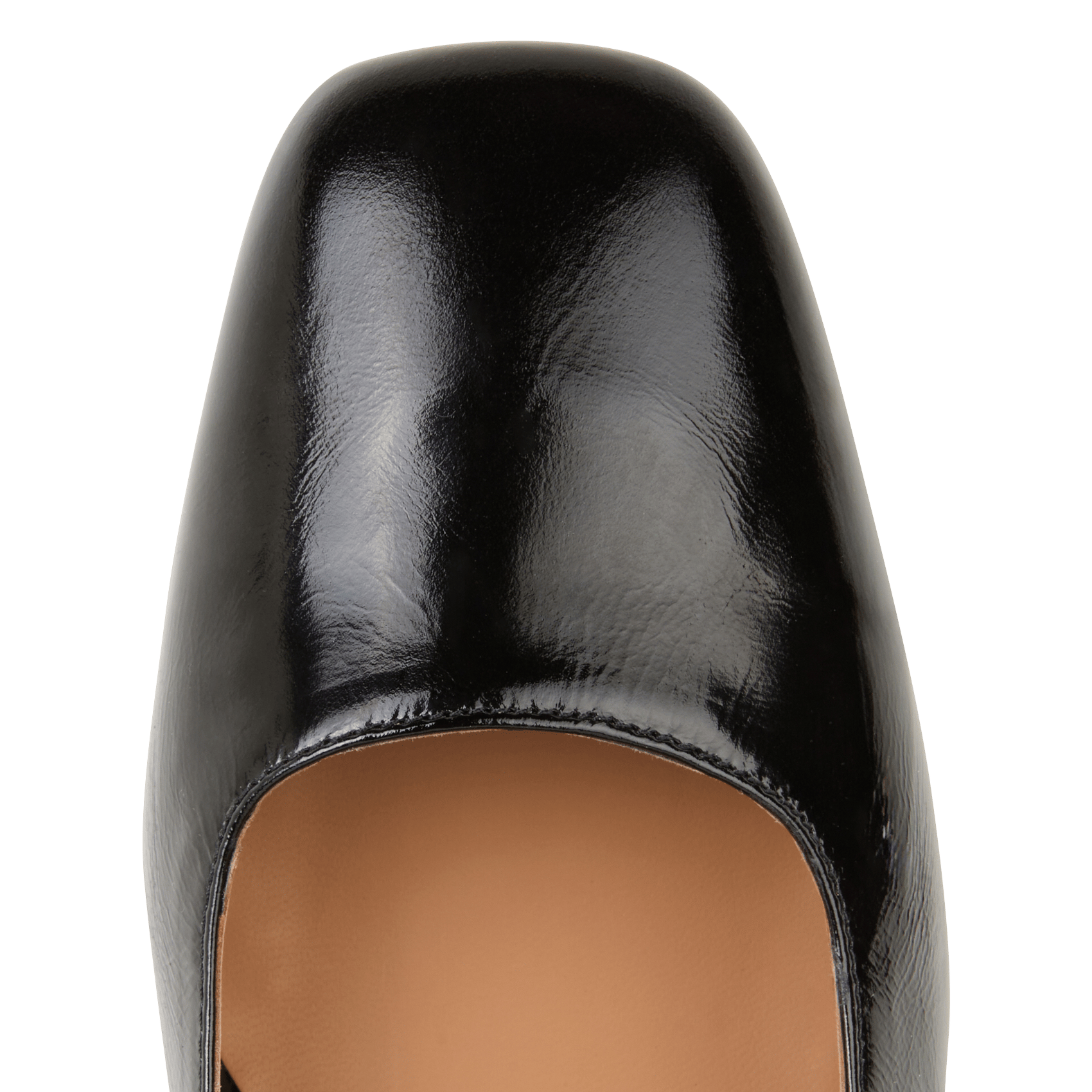 Babies carré vernies en cuir MELLOW YELLOW Noir