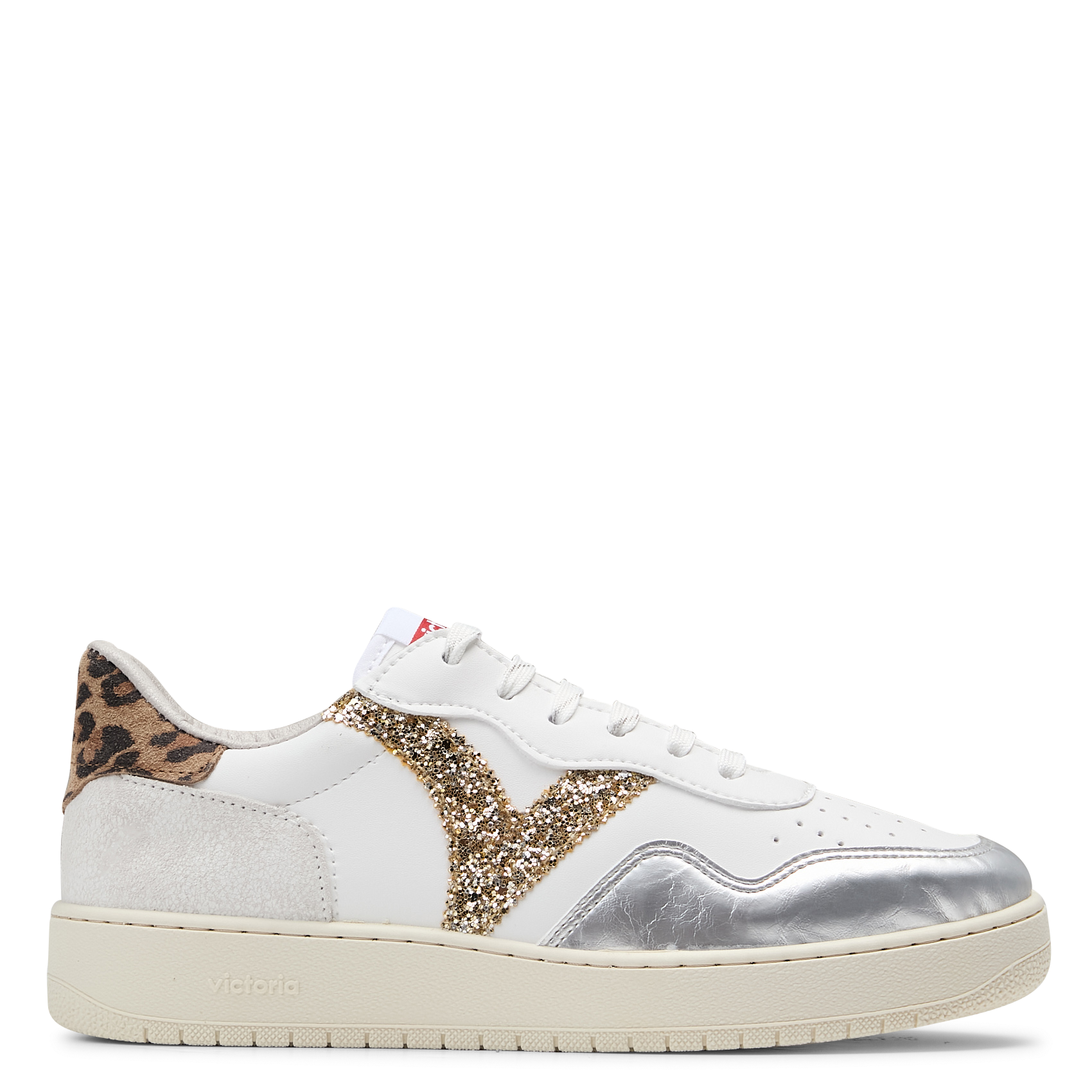 Baskets basses VICTORIA Argent