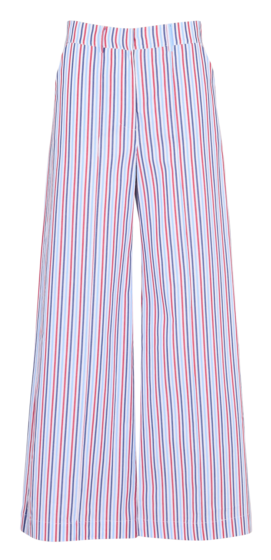 High-waisted wide-leg striped pants THE LABEL EDITION Multicolored