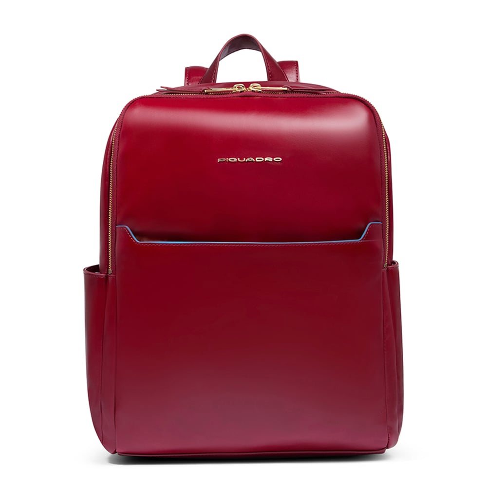 Women's laptop backpack 14" PIQUADRO Red