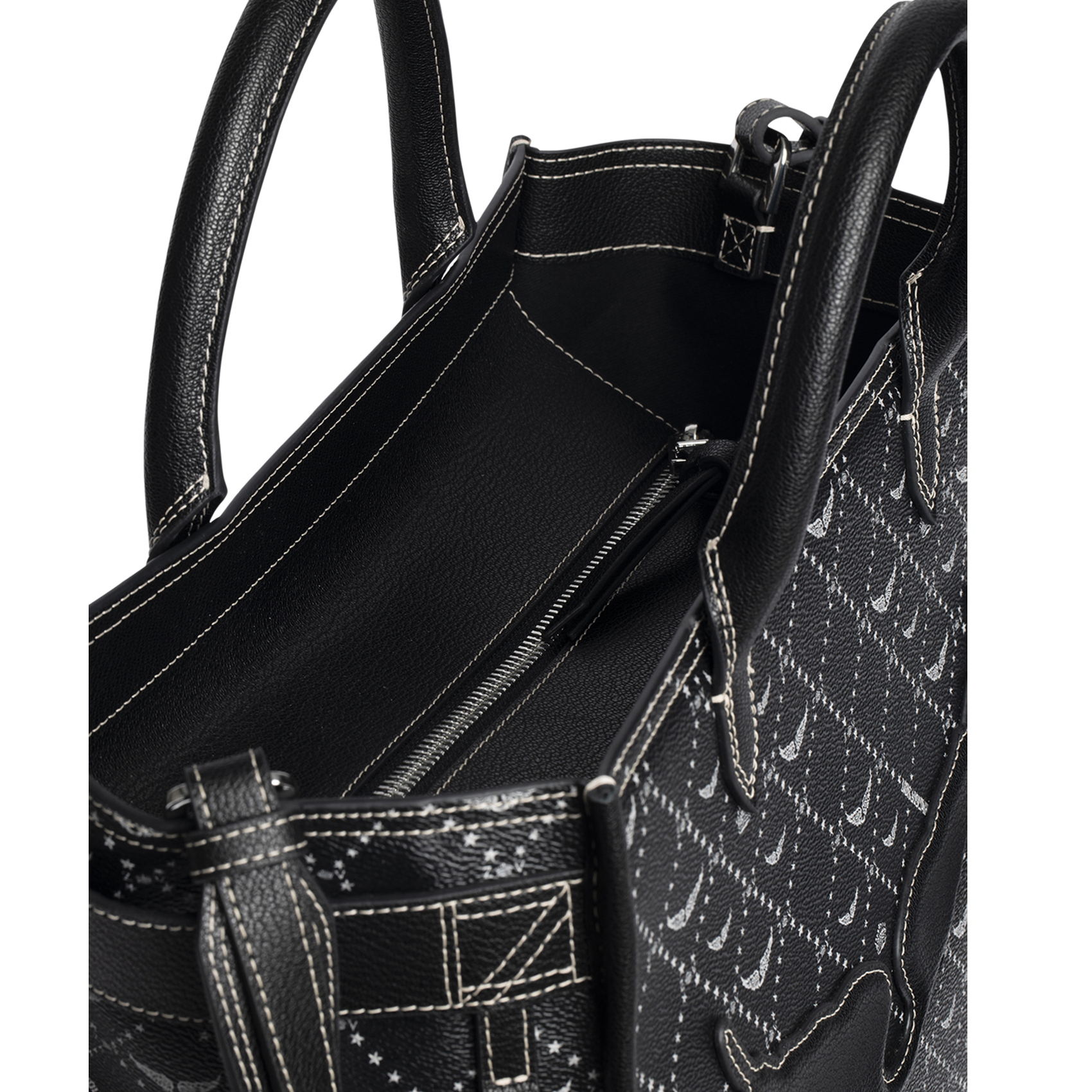 Shopper met monogram ZADIG&VOLTAIRE Zwart