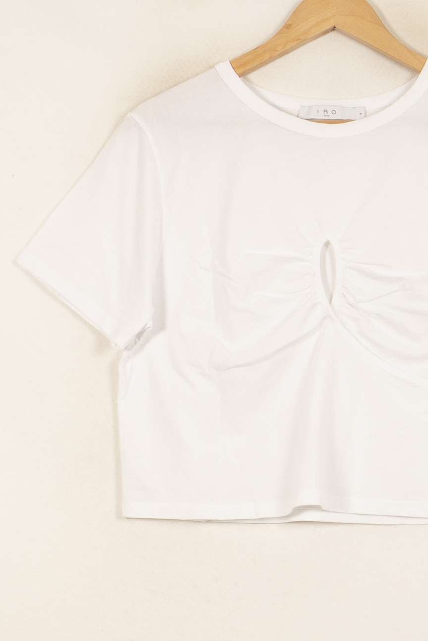 Tommy Badge T-shirt IRO - Seconde Main White