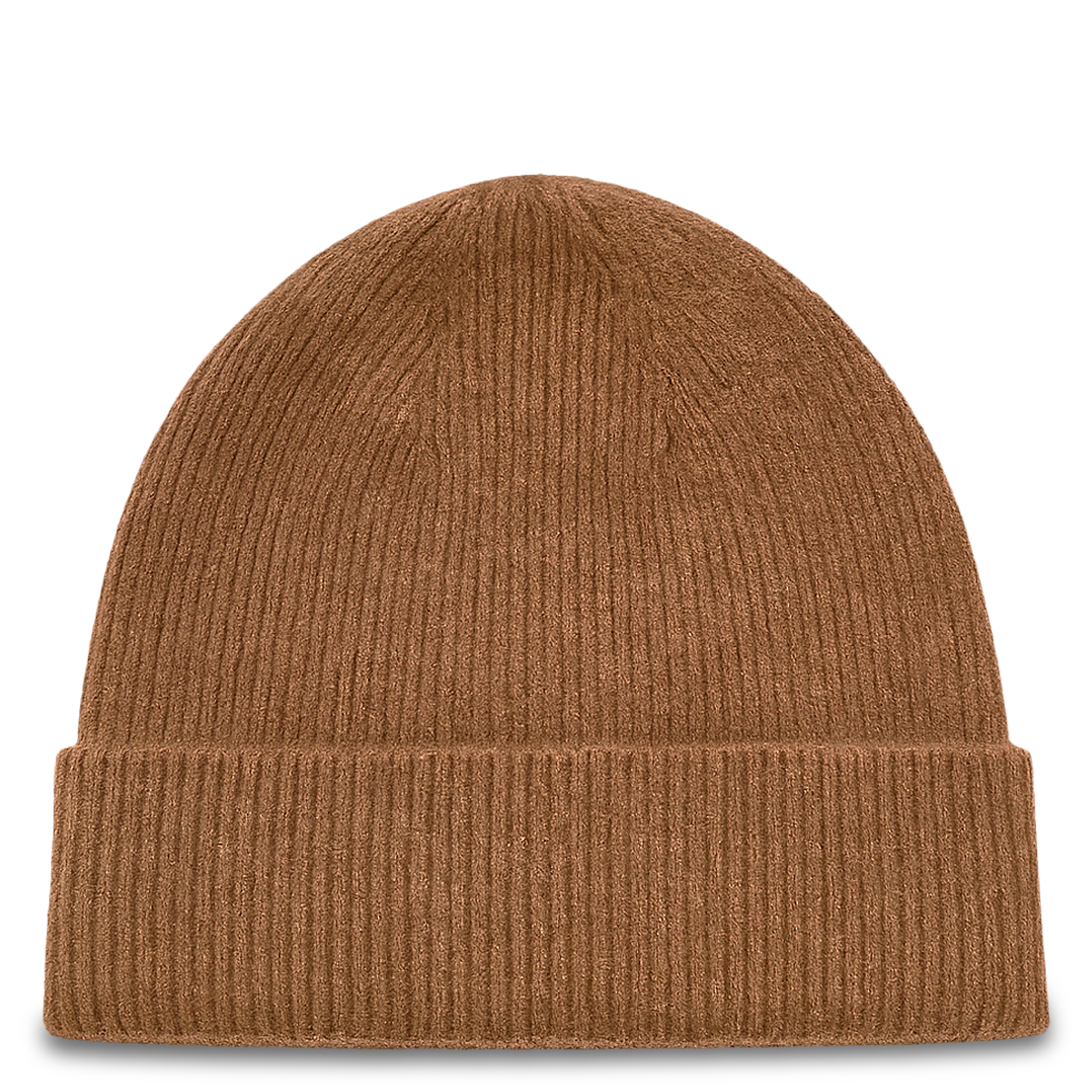 Bonnet en laine et cachemire CEZEMBRE Marron