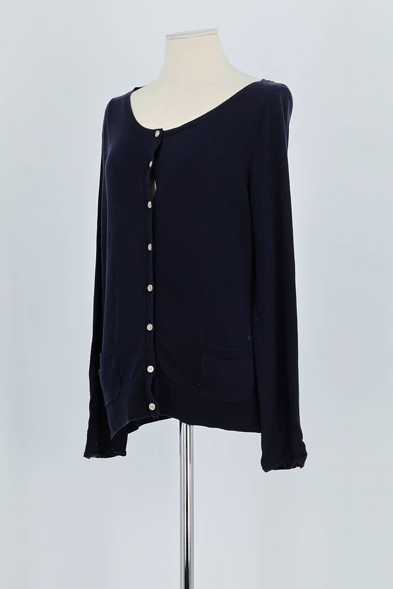 Cardigan LACOSTE - SECONDE MAIN Blue