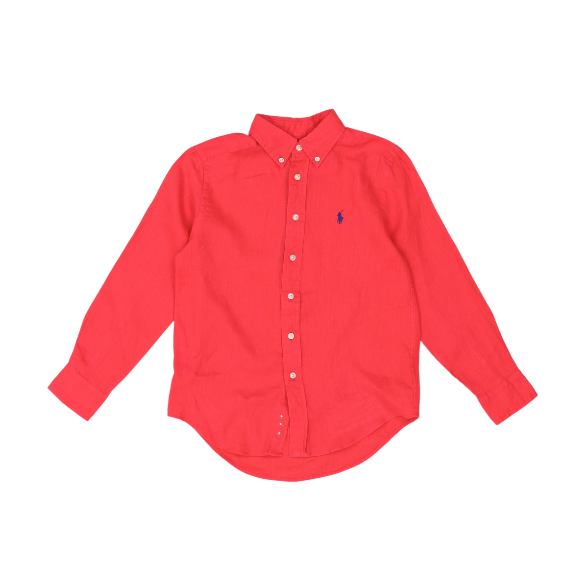 Red children's shirt - 8 years POLO RALPH LAUREN - Seconde Main Red