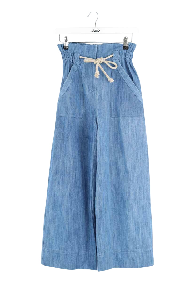 Wide trousers SEZANE - Seconde main Blue