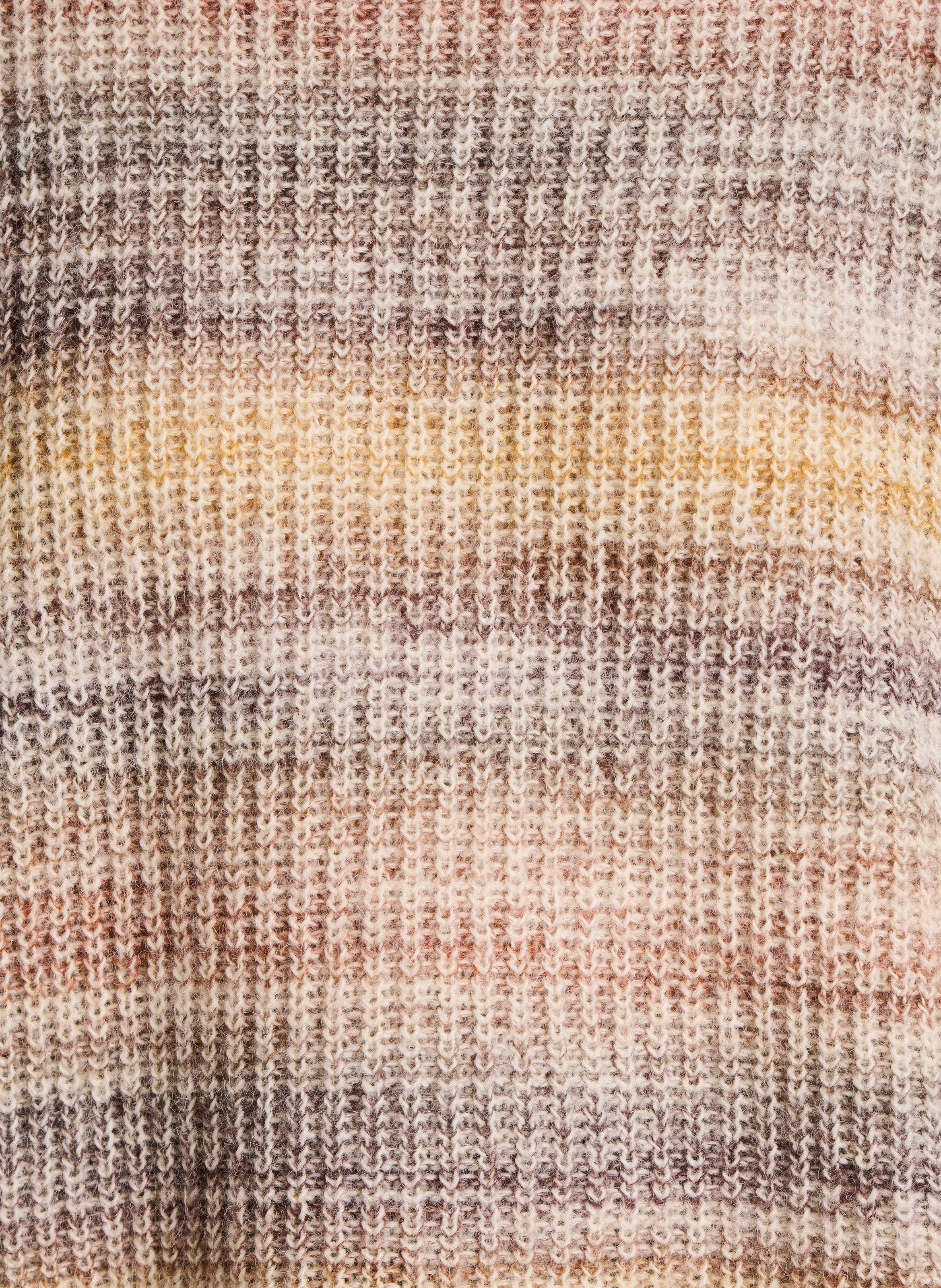 Oversize-Pullover aus Woll-Mix mit Rundhalsausschnitt LA FEE MARABOUTEE Beige