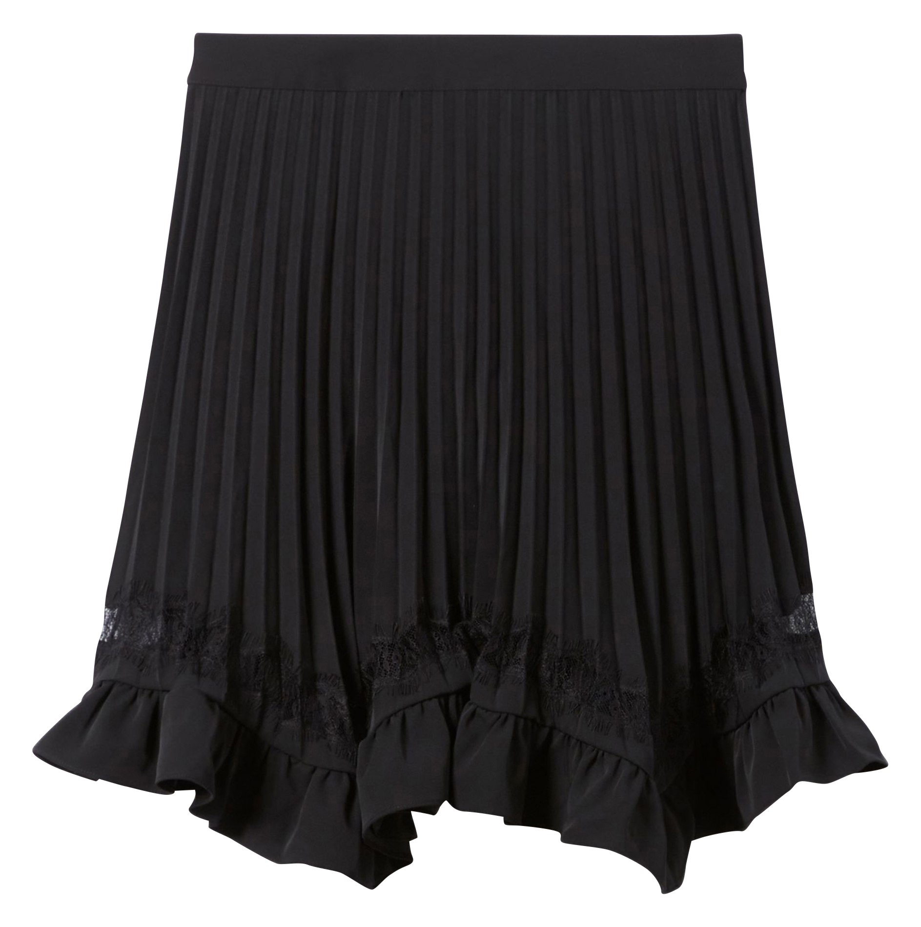 Jupe courte évasée CLAUDIE PIERLOT Noir