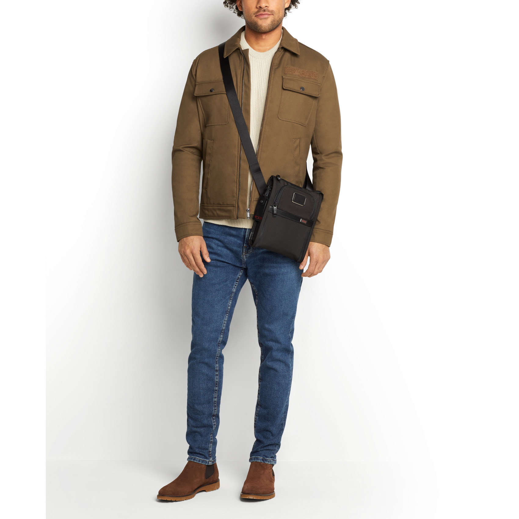 Tumi alpha cross-over bag TUMI Black