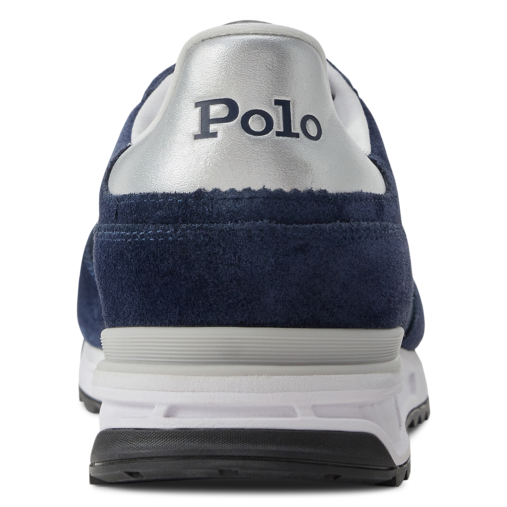 Niedrige Sneaker aus Leder-Mix POLO RALPH LAUREN Blau