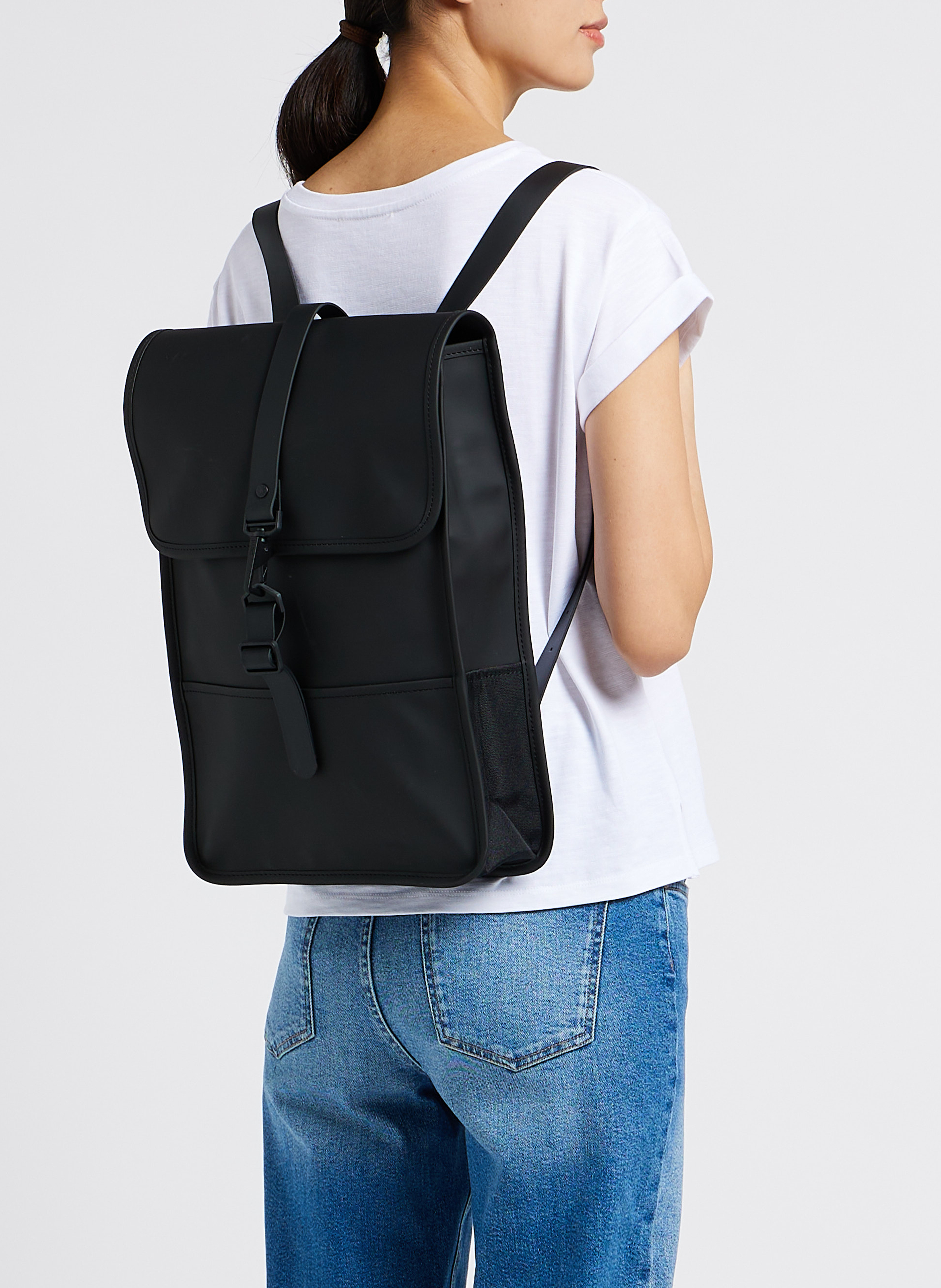 Sac à dos imperméable RAINS Noir