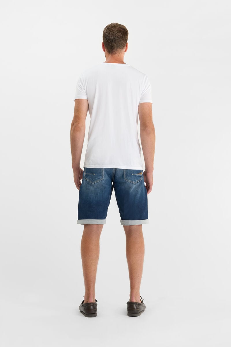 Denim Bermuda Shorts LE TEMPS DES CERISES Blue