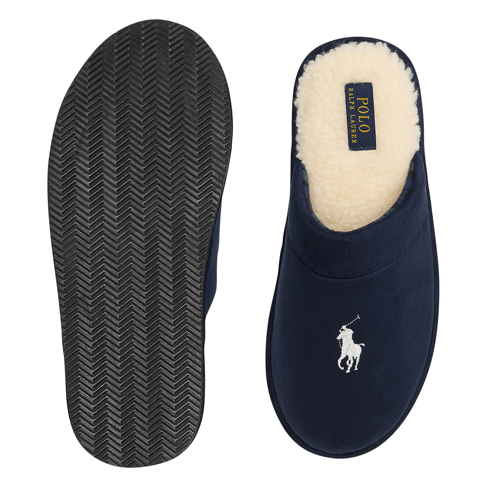 Slippers with logo detail POLO RALPH LAUREN Blue