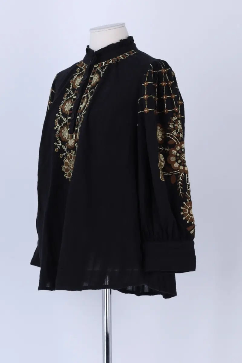Blouse ANTIK BATIK - Seconde Main Black