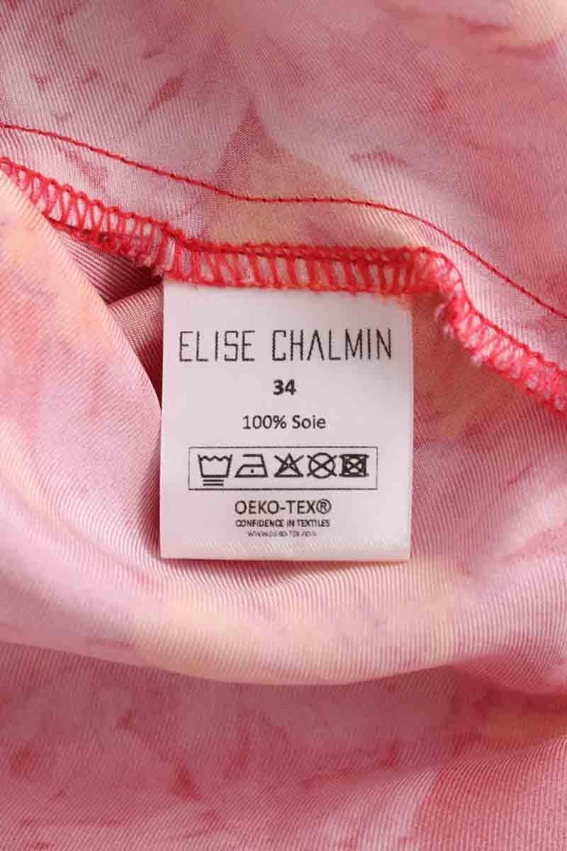 Blouse ELISE CHALMIN - Seconde Main Pink