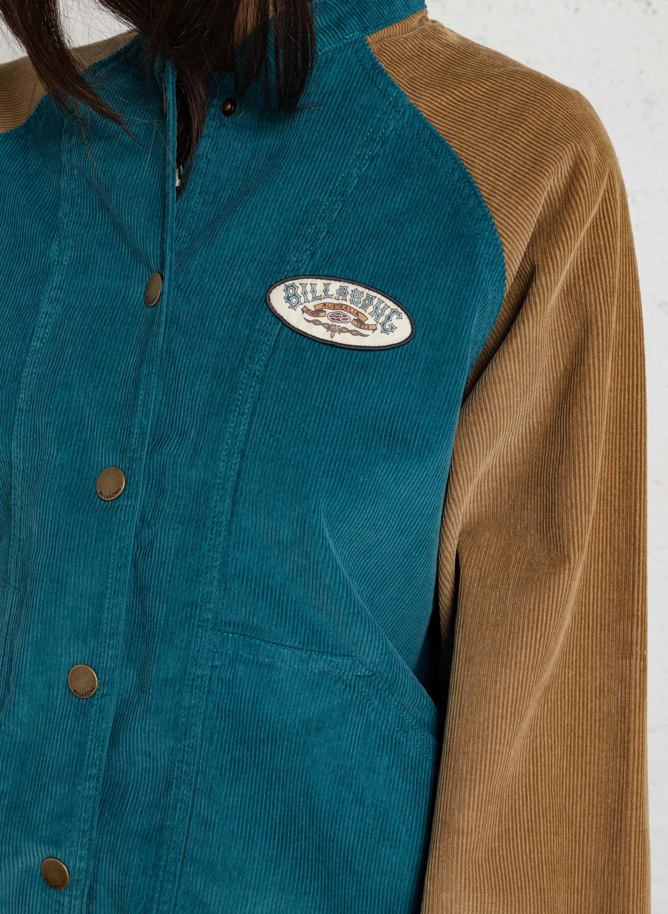 Veste oversize en coton côtelé BILLABONG Multicolore