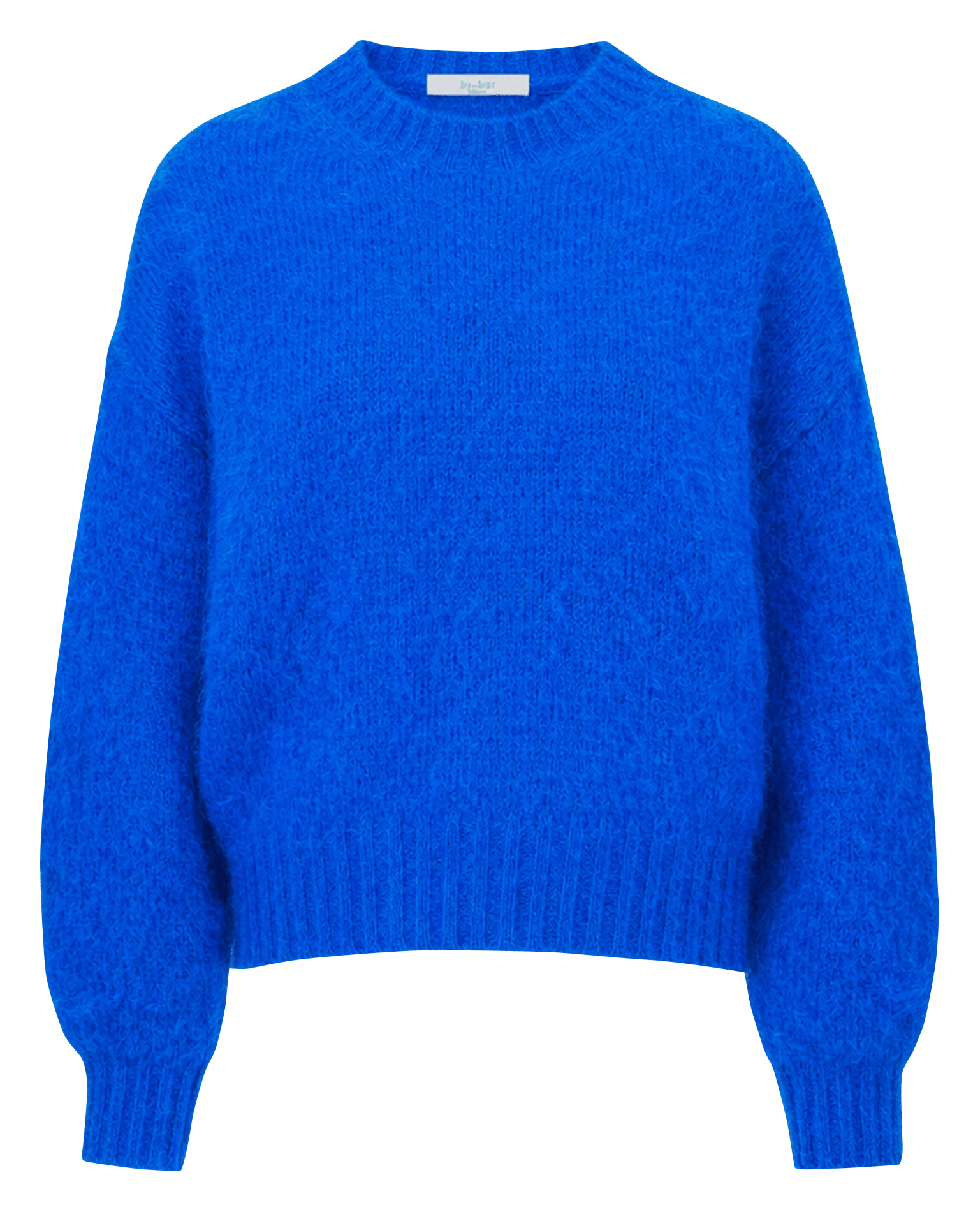 Pull oversize en laine mélangée | Bleu BY BAR Femme