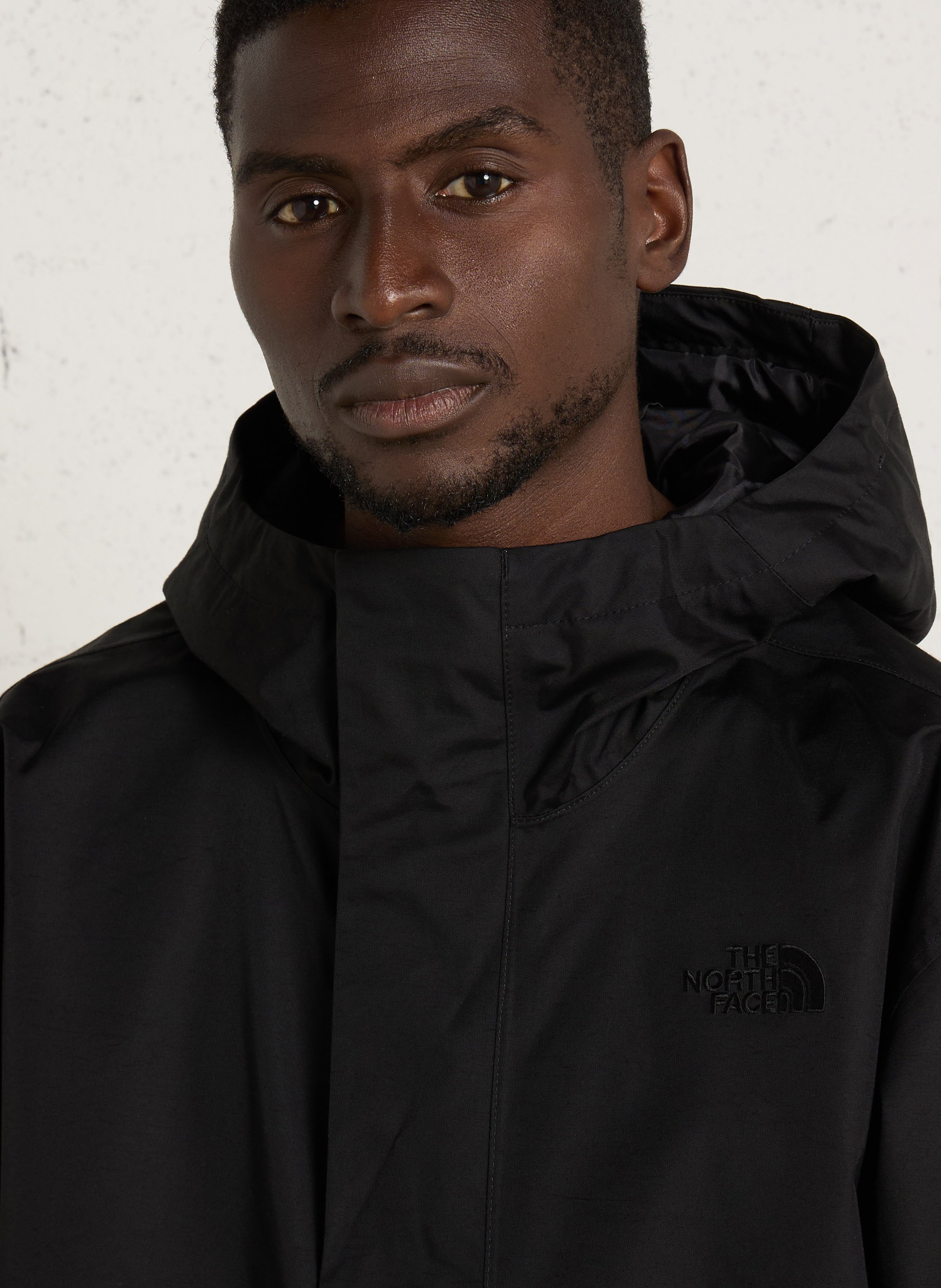 Veste imperméable ample en coton mélangé THE NORTH FACE Noir